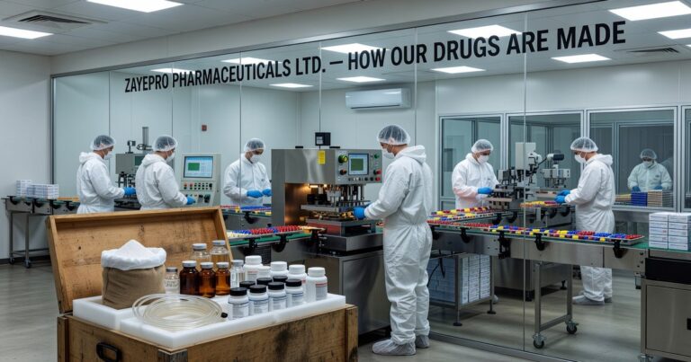 How Are Zayepro Pharmaceuticals Ltd Drugs Made