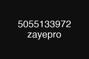 5055133972 zayepro