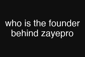 who is the founder behind zayepro