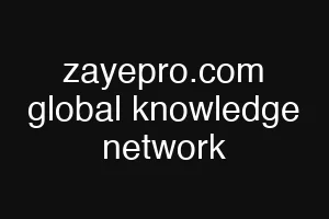 zayepro.com global knowledge network